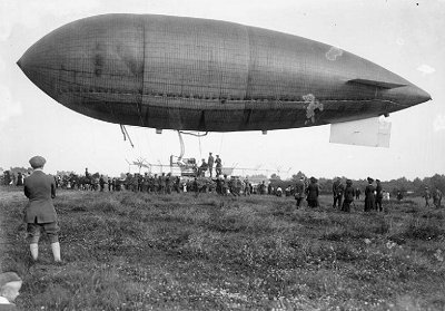 The Beta II airship is reputed to have taken part in an exercise at Denham.