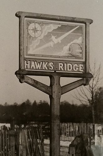 The aerodrome site at Denham was initially named Hawksridge.