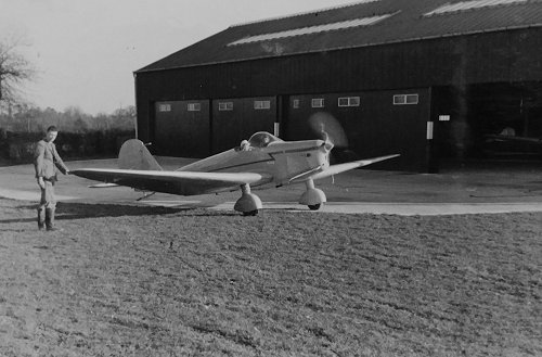 The Duke of Richmond was a regular visitor to Denham in his Tipsy Trainer amongst other aircraft.