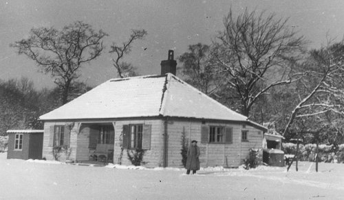 The bungalow was repositioned to the north east corner for use by the groundsman.