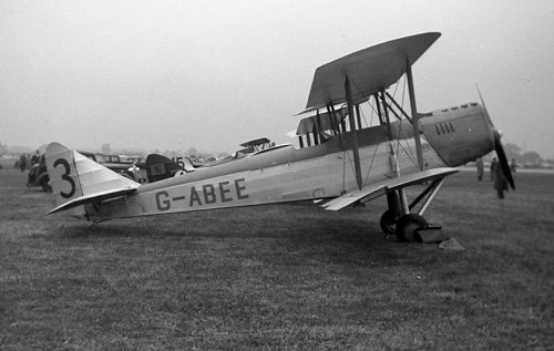 Ron Gillman and Dick Green restored this Avro 616 Avian Sport. Seen here at the Festival of Britain Air Races at Hatfield on 23 June 1951, only five days after its first post-restoration flight, the aircraft was a founder of the Vintage Aircraft Club and based at Denham for many years.