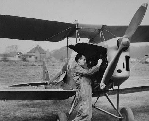 An application for portable hangars was made in 1953 to enable more activities such as maintenance to be undertaken under cover.