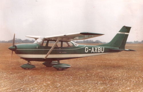 Like the aircraft above, Reims Cessna FR172F G-AXBU was purchased for resale as the Cessna dealership side of Air Gregory grew. This particular machine was sold to Sir Phillip Grant-Suttie in July 1970 and was to be operated by him for the next decade.