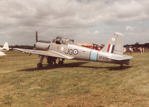 The GAPAN programme included this immaculate vintage Hunting Percival Piston Provost.