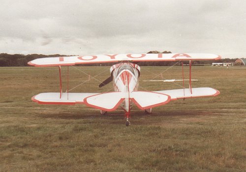 Pitts S-1 G-BIRD was flown by Denham resident Brian Lecomber.