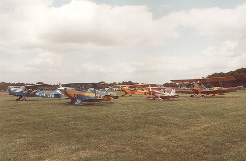Along with the display aircraft there were a wide variety of privately owned visiting aircraft supporting the event.
