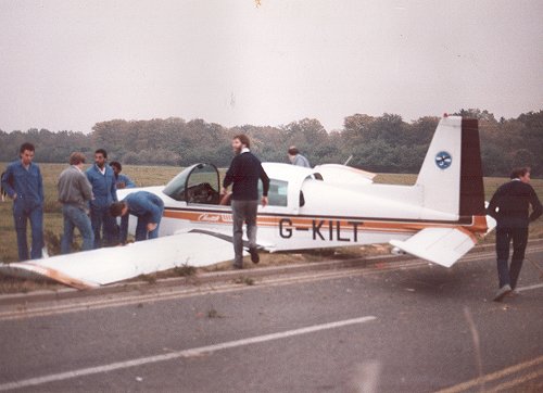 During 1985 there were three mishaps with Grummand AA5 Cheetah aircraft, one of which over ran the runway.