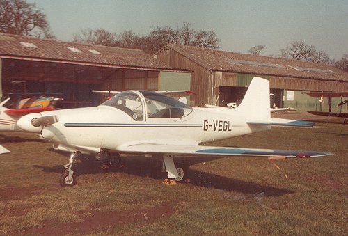 Robert Paterson owned this fast and striking Falco F8L Series 2, a rare Italian light aircraft that outperformed many of its contempraries.