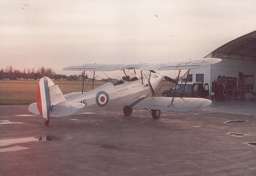 This Stampe SV.4C was based at Denham in the spring of 1986 to take part in the film "Crazy like a Fox".