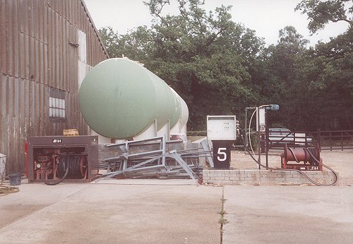 The above two tanks replaced the bowser next to Hangar M.