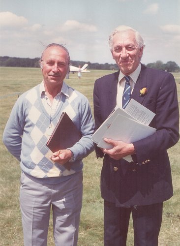 The hosts and commentators of the 1987 GAPAN garden Party were Denham residents Ron Gillman and Raymond Baxter.