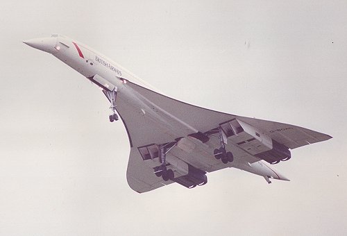 The magnificent and sadly missed beauty of Concorde graced the skies over Denham in a rare air display appearance.