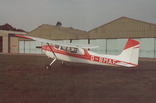Peter Scales' Cessna 180 was damaged when it was blown into the aerodrome fence, but was repaired and is now operated in New Zealand.