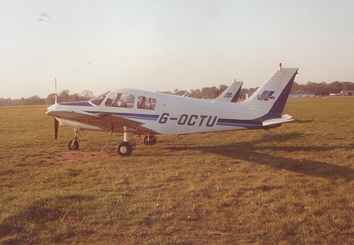 Aircraft wearing the new Cabair Group logo first seen at Denham in 1988.