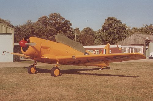 Richard Parker purchased this Noorduyn built North American T.6 Harvard IIB in 1986, one of the great training aircraft in aviation history.