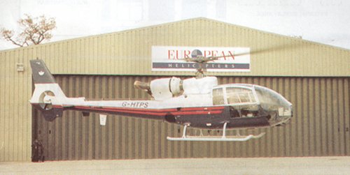 European Helicopters modified and overhaulled this Aerospatiale SA.341G Gazelle for the International Test Pilots School at Cranfield, where it was used to train test pilots and flight test engineers from all over the world.