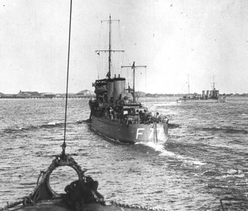 HMS Sybille was one of seven R class destroyers built at Yarrow and known as Yarrow Specials.