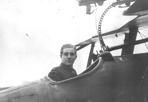Captain James McCudden was serving as an instructor at Dover and took Myles Bickerton on a number of flights in 1917.